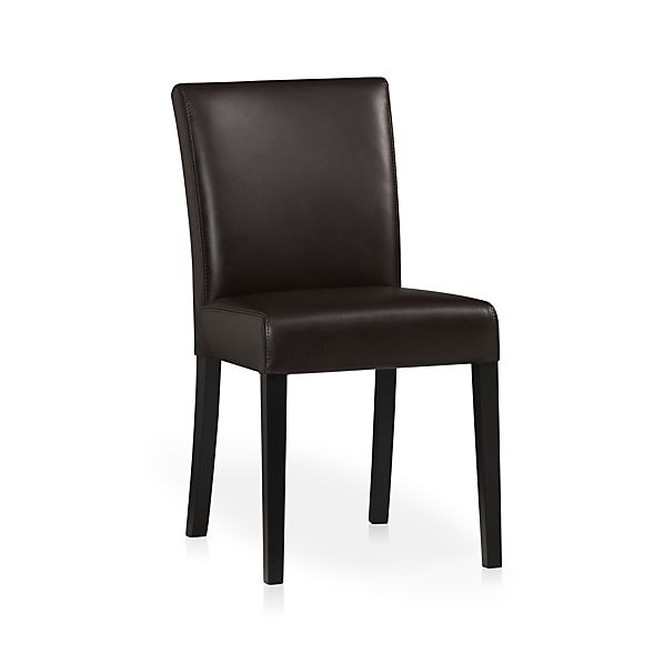 LoweSideChairChocolate3QS11