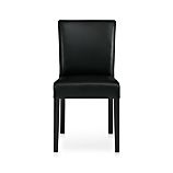 Lowe Onyx Leather Side Chair