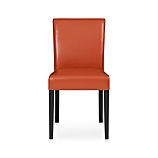Lowe Persimmon Leather Side Chair