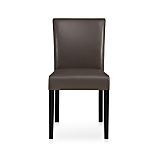 Lowe Smoke Leather Side Chair