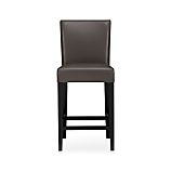 Lowe Smoke 24" Leather Counter Stool