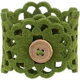 Lulea Green Napkin Ring