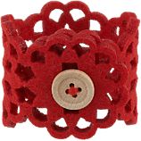 Lulea Red Napkin Ring