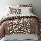 Marimekko Lumimarja Taupe Full/Queen Duvet Cover.