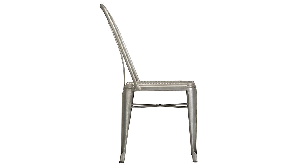 Lyle Metal Dining Chair in Dining Chairs Crate and Barrel