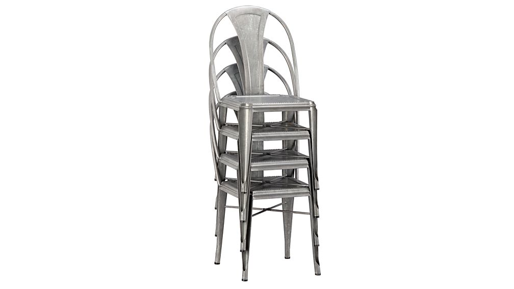 Lyle Metal Dining Chair in Dining Chairs Crate and Barrel