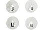 Set of 4 Stainless Mini Magnet Hooks