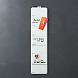 three by three® Magnetic Dry-Erase White Weekly Board