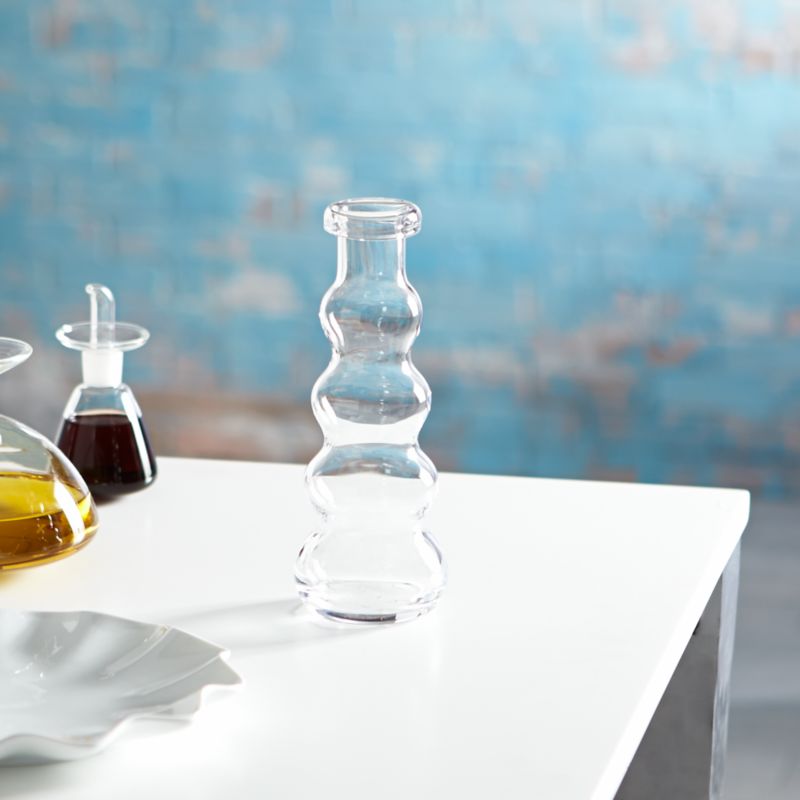 Mallorca Short Glass Vase Crate and Barrel