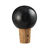 Black Marble Bottle Stopper