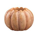 Small Marble Pumpkin Candleholder