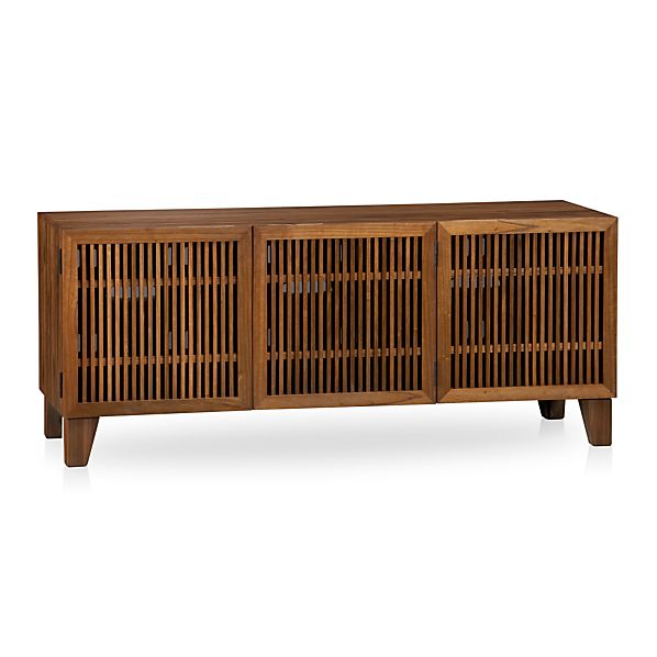 Marin 58" Media Console in TV Stands & Media Consoles Crate and Barrel