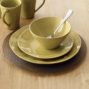 Marin Green Dinnerware
