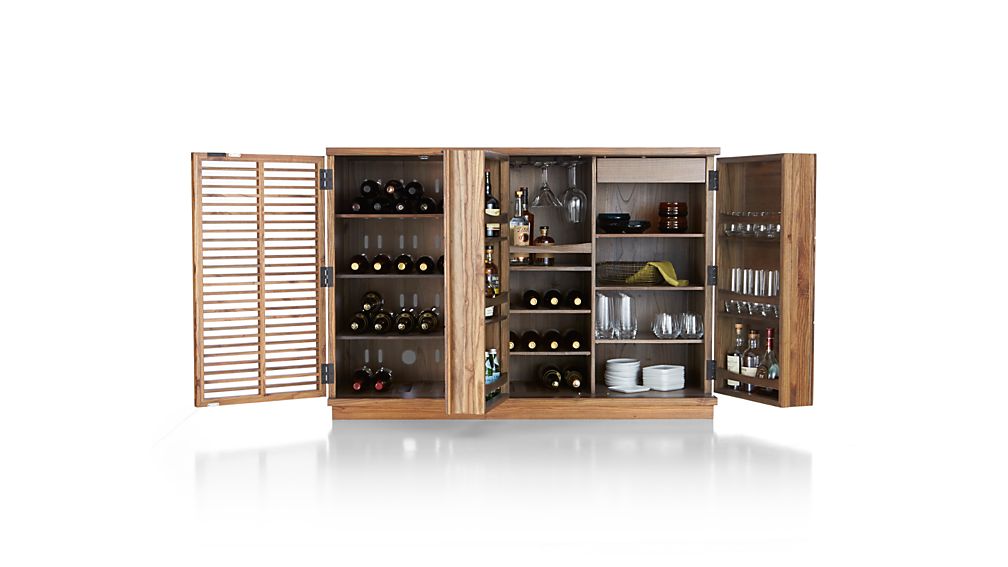 Marin Large Bar/Media in TV Stands & Media Consoles Crate and