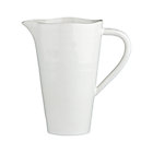Marin White Pitcher-Vase.