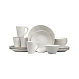 Marin White 16-Piece Dinnerware Set