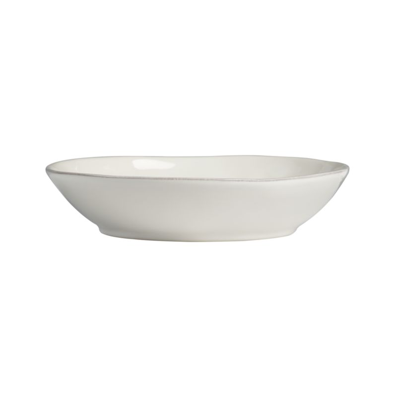 Marin White PastaLow Bowl Crate and Barrel