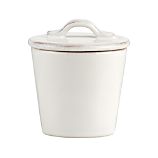 Marin White Sugar Bowl with Lid