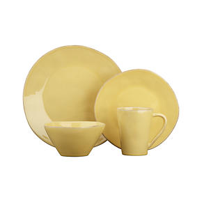 Marin Yellow Dinnerware