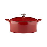Mario Batali Red 6-Quart Dutch Oven