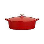 Red Oval Dutch Oven. 6 qt.