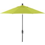 9' Round Sunbrella® Apple Umbrella with Black Frame
