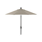 9' Round Stone Tilt Umbrella. (1.5"dia. black pole);