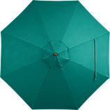 9' Round Sunbrella® Harbor Blue Umbrella Cover