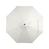 9' Round Sunbrella® White Sand Umbrella Cover