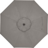 9' Round Sunbrella® Graphite Umbrella Cover