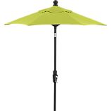 6' Round Sunbrella® Apple Umbrella with Black Frame