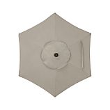6' Round Sunbrella® Stone Umbrella Cover