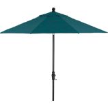9' Round Juniper Umbrella with Black Frame