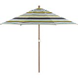 9' Round Arroyo Umbrella with Eucalyptus Frame