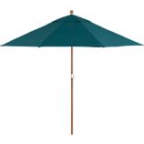 9' Round Juniper Umbrella with Eucalyptus Frame