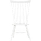 Marlow II White Side Chair.