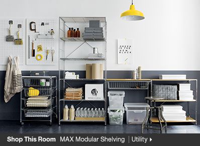 Shop This Room MAX Modular Shelving Utility
