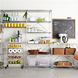MAX Pantry Chrome Modular Shelving Set