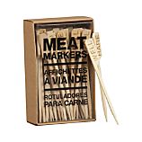 Bamboo Meat Markers Set of 50