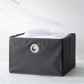 Grey Medium Tote with Grommet