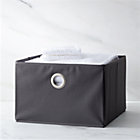 Grey Medium Tote with Grommet.