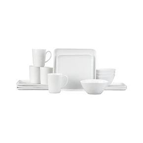 Mercer 16-Piece Dinnerware Set with Square Plates