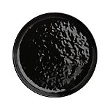 Mercer Black Round Appetizer Plate