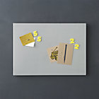 Mesh Silver Bulletin Board.