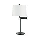Metro II Bronze Swing Arm Table Lamp