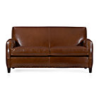 Metropole Leather Loveseat