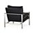 MiloLoungeChairBlackAVF12
