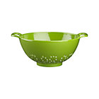Mini Green Melamine Colander. 6"dia.x2.75"H