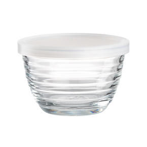Mini Ribbed Bowl with Lid