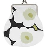 Marimekko Mini Unikko Pieni Kukkaro White Coin Purse